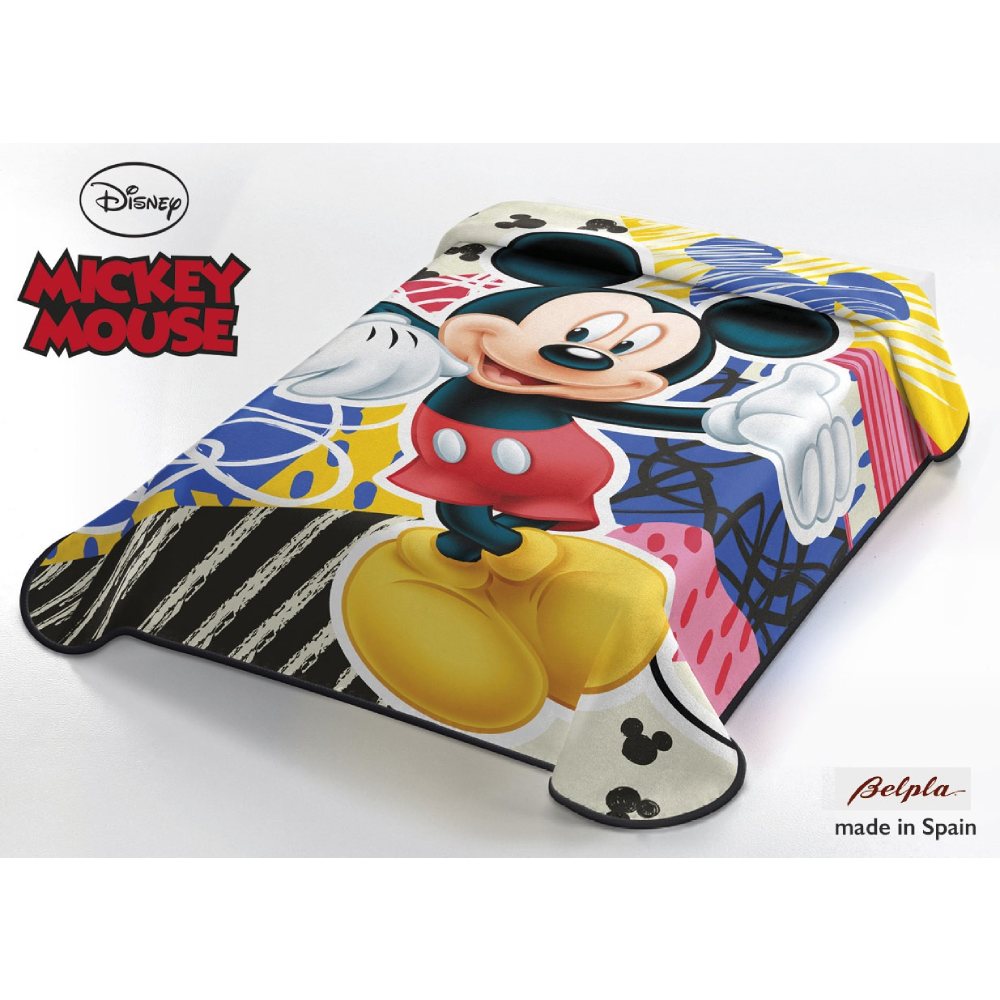 Παιδική Κουβέρτα μονή Disney Mickey Mouse ΕΜΠΡΙΜΕ